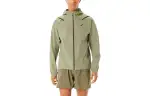ASICS Jackets Men's Green Hooded Moderate Other
