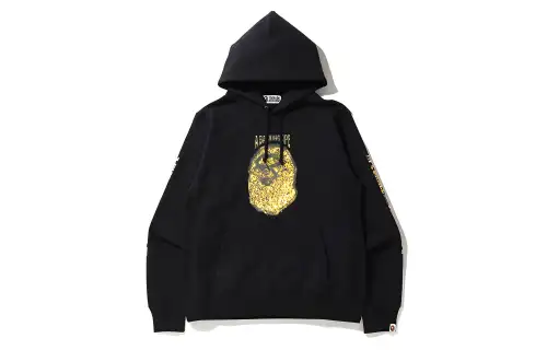A BATHING APE Jewelry Motif Wide Pullover Hoodie