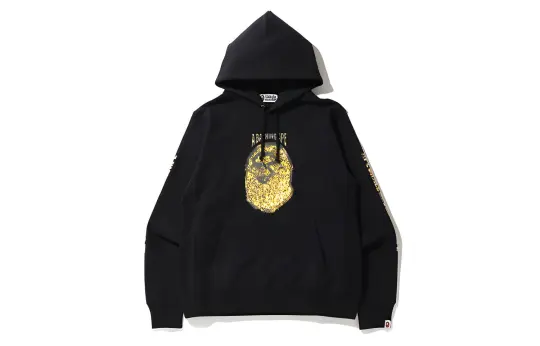 A BATHING APE Jewelry Motif Wide Pullover Hoodie