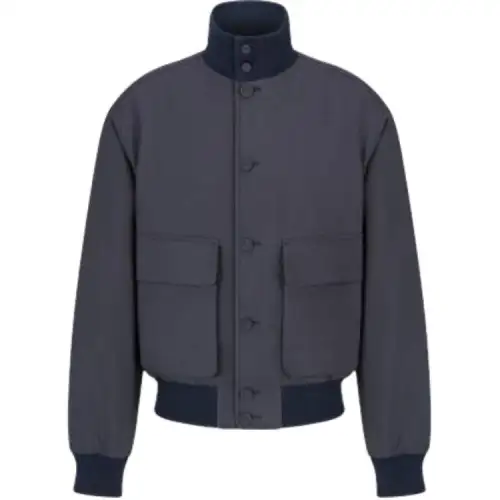 DIOR Homme Buttoned High Neck Jacket