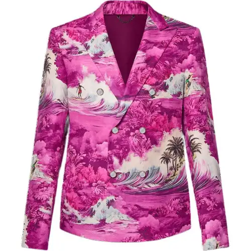 LOUIS VUITTON SS24 Business Suit Coat Men's Pink