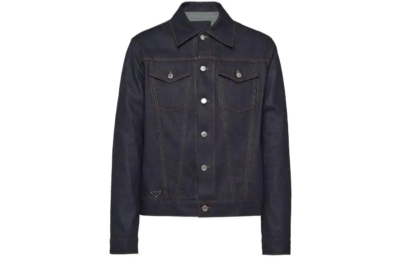 PRADA Denim Blouson Jacket