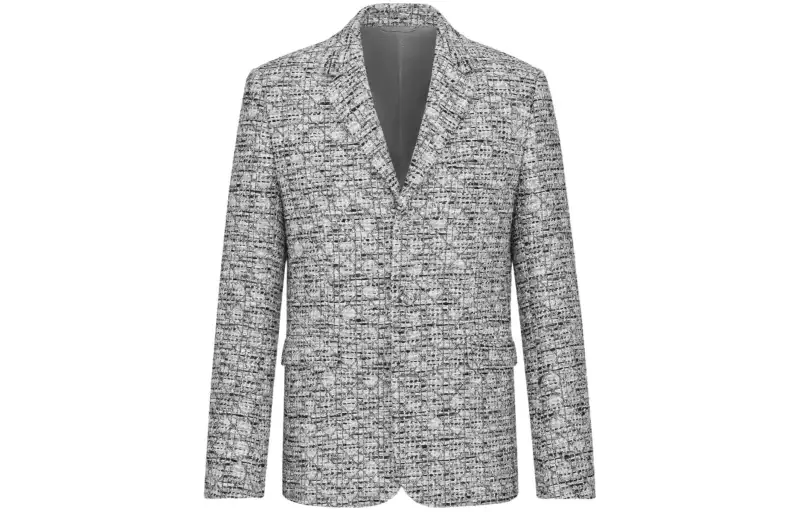 DIOR SS24 Business Suit Coat Men's Gray