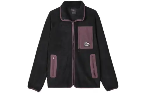 Skechers Lanying Collection Jackets Unisex Carbon Black/0018 Stand Collar Thickened Other