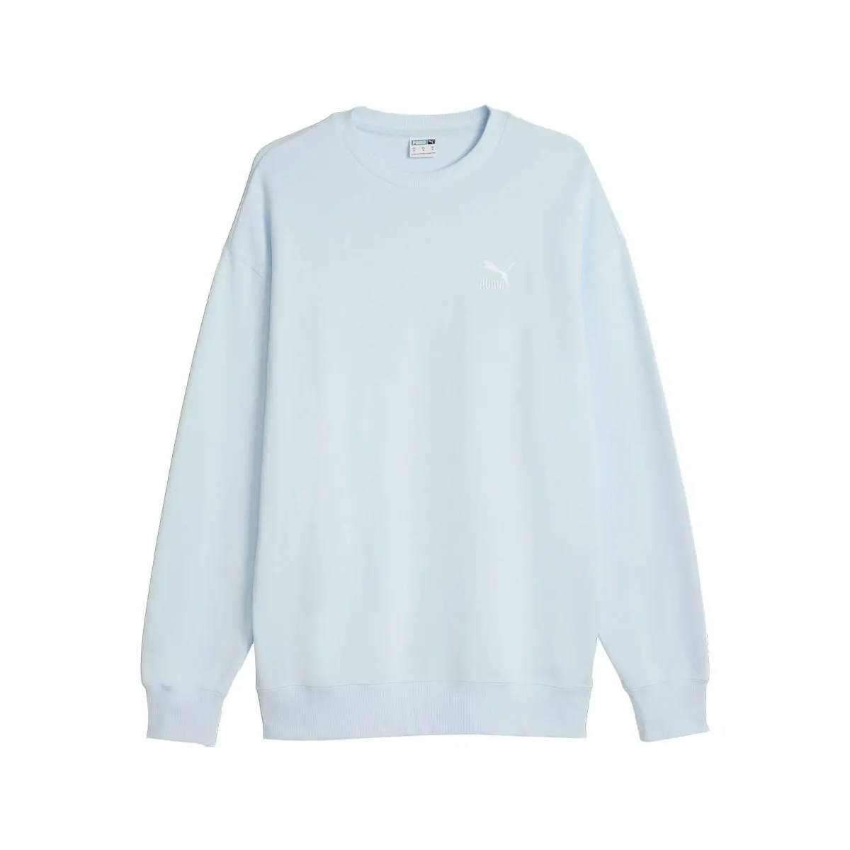PUMA BETTER CLASSICS CREW TR Sweatshirt Men's Aqua Blue