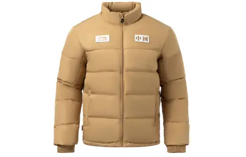 Li Ning Sports Trendy Collection Down Jacket Winter Men's Yellow