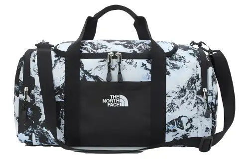 THE NORTH FACE 34.4L Travel Bags Polyester White & Black Unisex