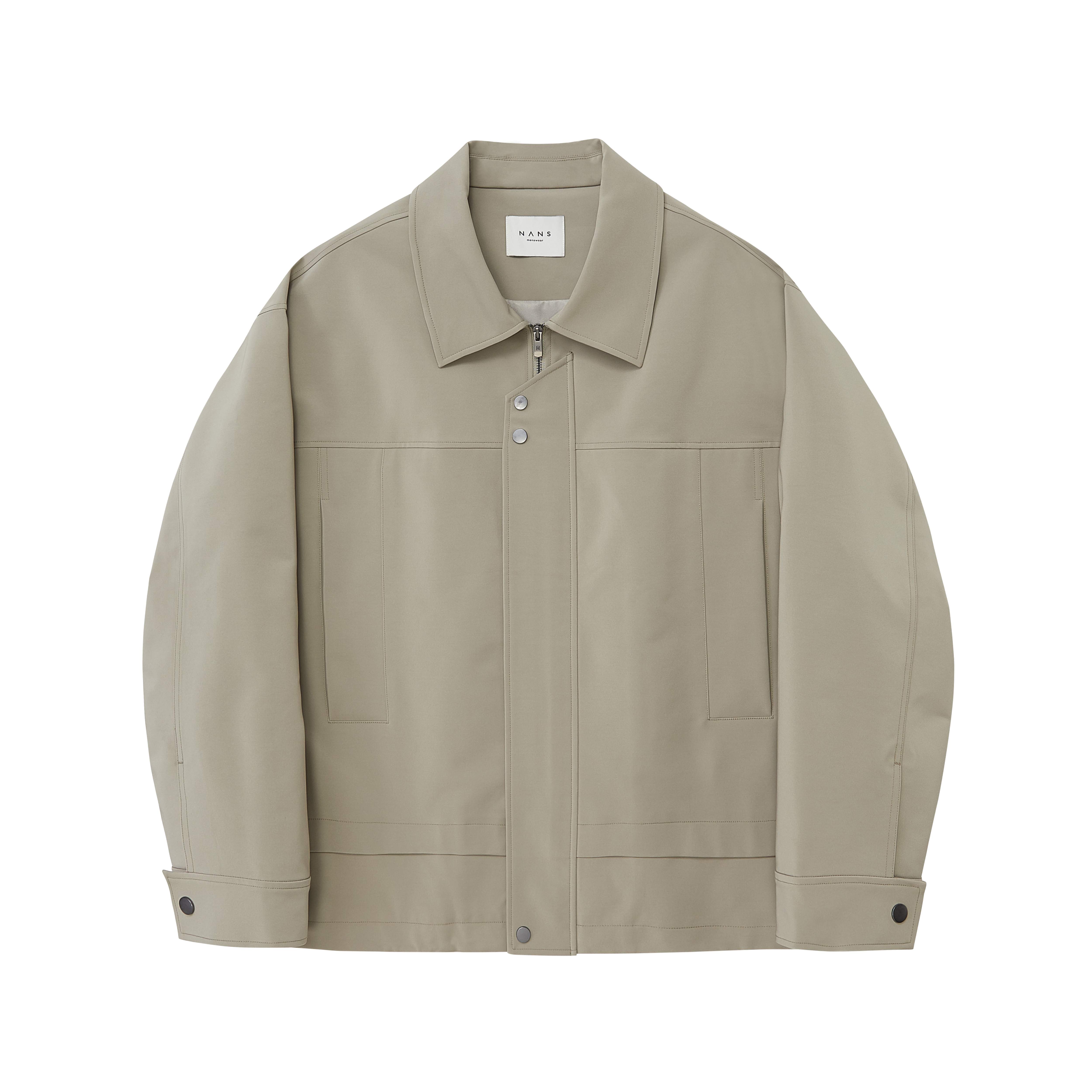 NANS STUDIO Jackets Men's Shirt Collar Moderate Other