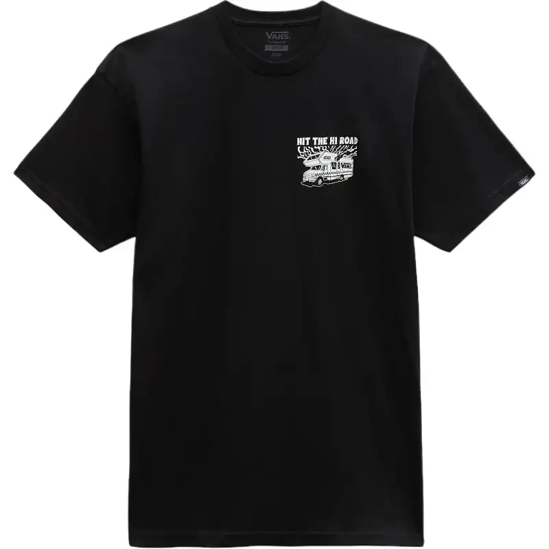 Vans HI ROAD T Shirt Men's Black