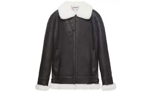 LOEWE Aviator Jacket In Shearling