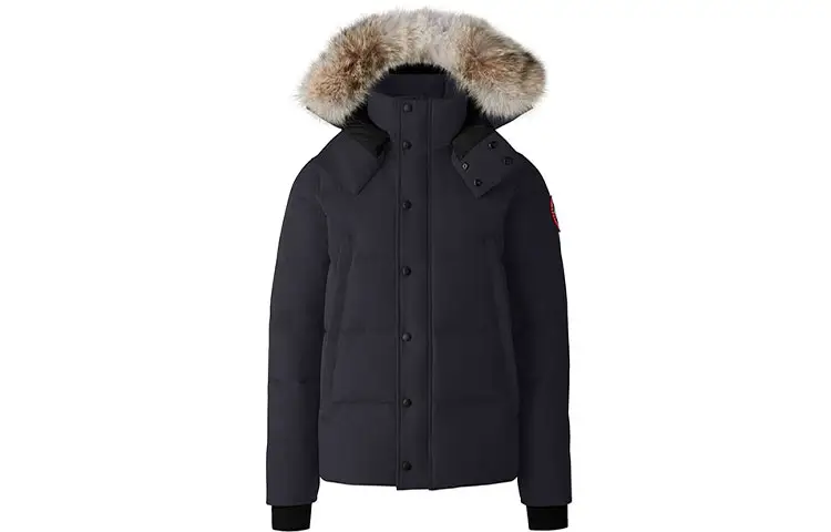 Canada Goose Down Jacket Winter Men's Dark Blue