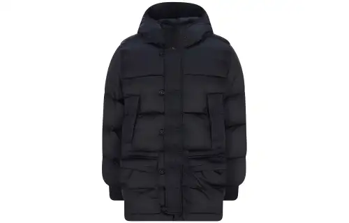 STONE ISLAND FW21 Down Jacket Unisex Dark Blue