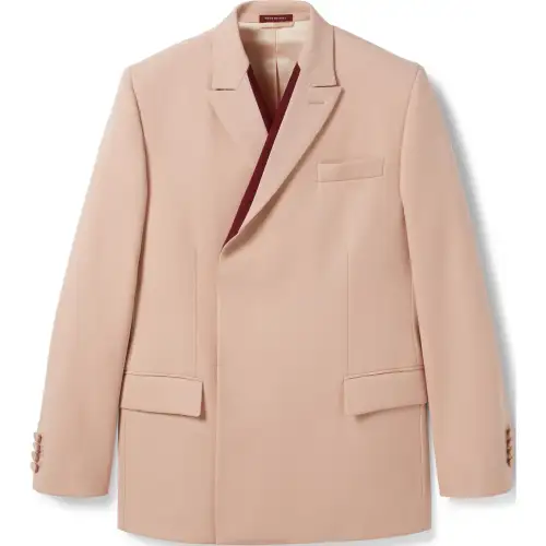 GUCCI FW24 Business Suit Coat Men's Light Pink