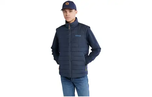Timberland padded zip gilet