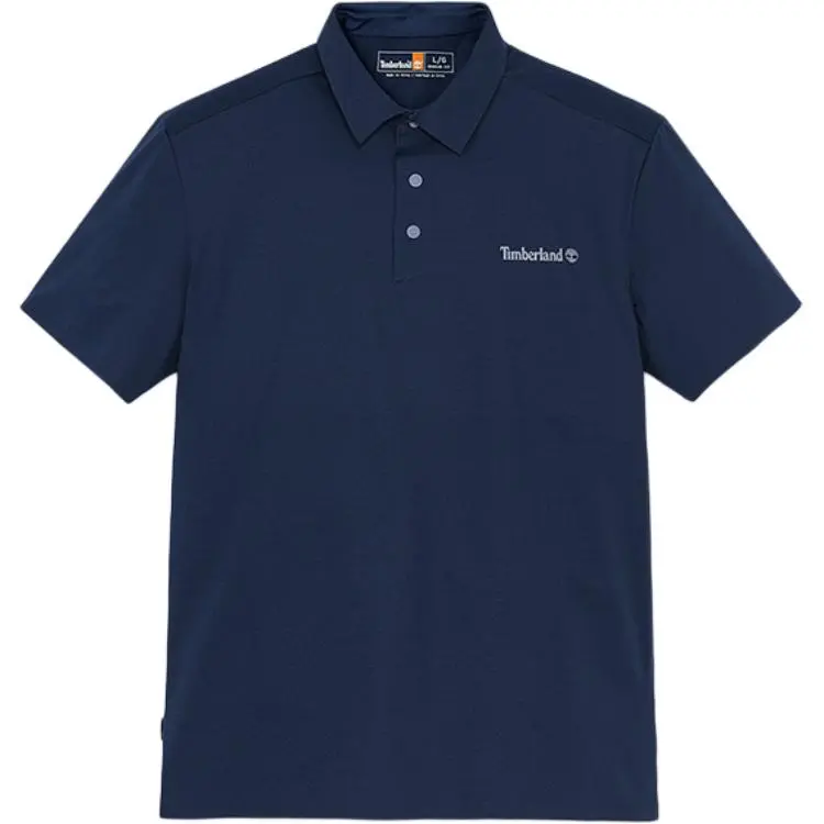 Timberland Polo Shirt Men's Dark Sapphire