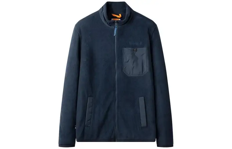 Timberland Jackets Men's Dark Blue Stand Collar Moderate Other