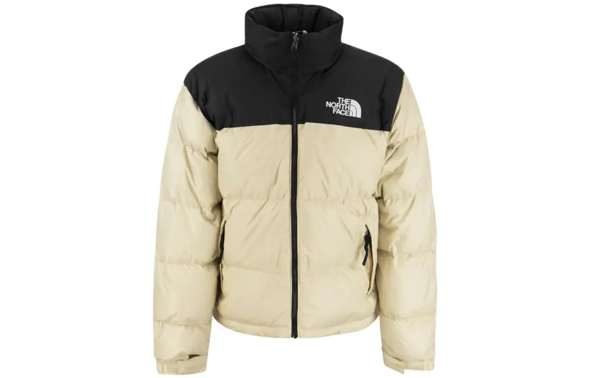 THE NORTH FACE Panelled Logo Puffer Jacket