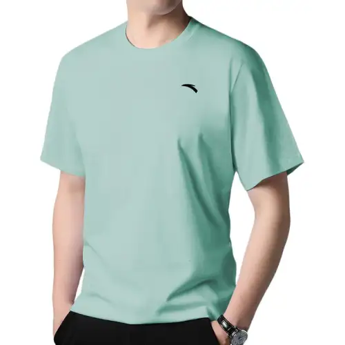 Anta Life Collection T Shirt Men's Mist Gray Green