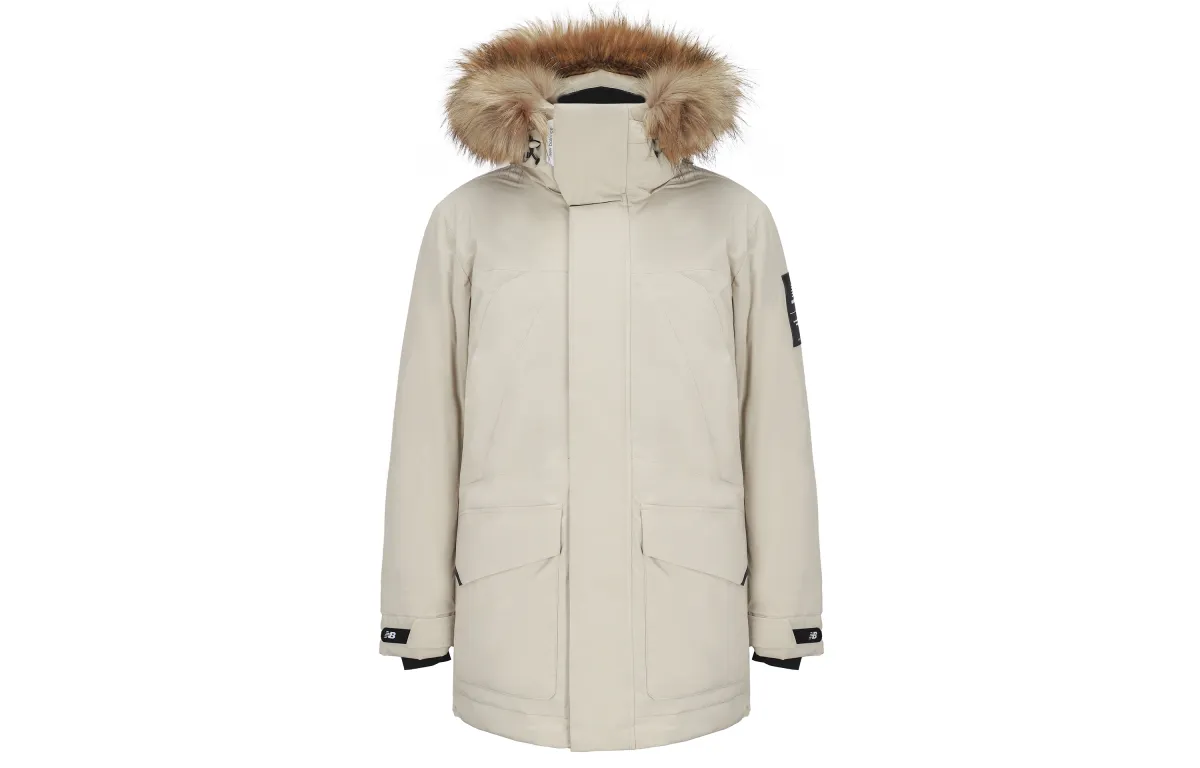 New Balance Down Jacket Winter Unisex Khaki