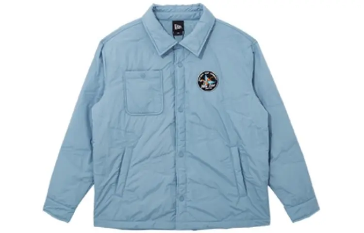 New Era FW22 Puffer Jacket Unisex Ice Blue