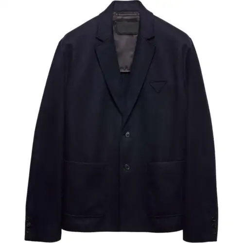 PRADA Single breasted Wool Jacket