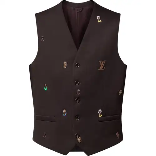 LOUIS VUITTON Embroidered Classic Waistcoat Henry Taylor