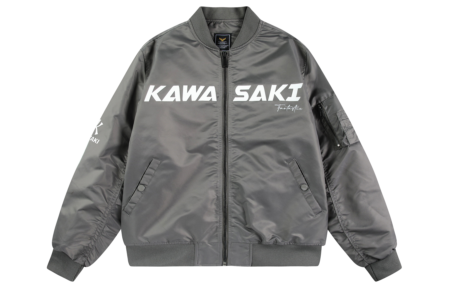 Куртка Kawasaki Bomber Jacket (черная)