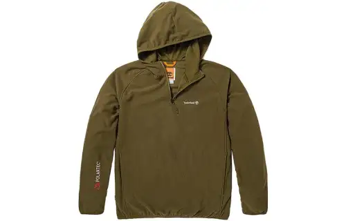 Timberland Fleece Clothing Men's Dark Olive Green