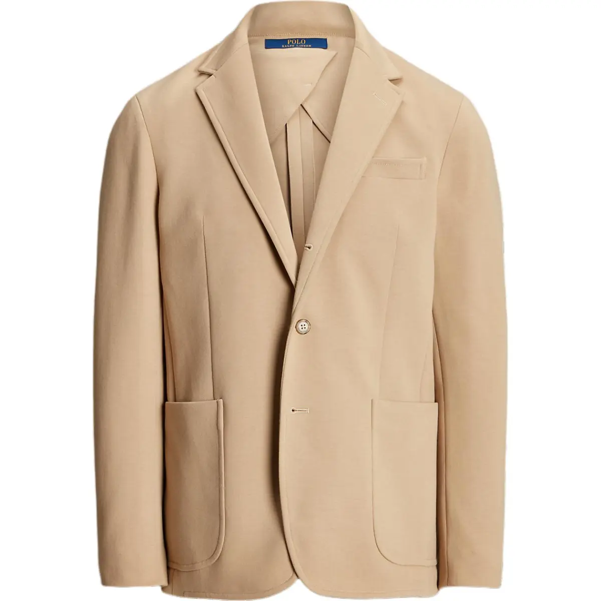 Polo Ralph Lauren Polo Soft Double Knit Suit Jacket Business Suit Coat Men's Brown