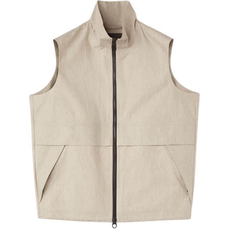 Loro Piana SS24 Vest Men's Linen Beige
