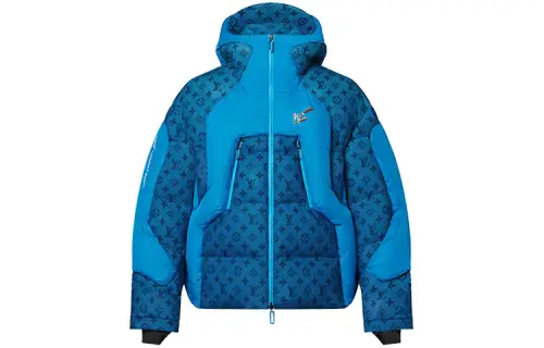 LOUIS VUITTON FW21 Down Jacket Men's Blue