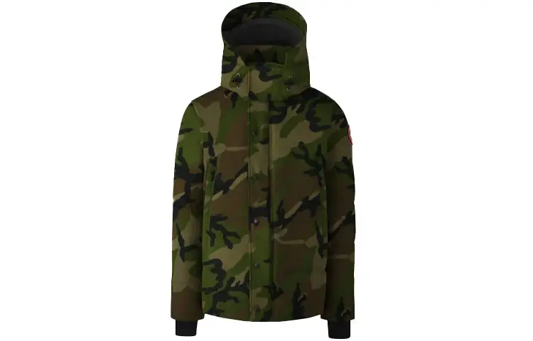 Canada Goose Down Jacket Parka Coat Unisex Green Camouflage