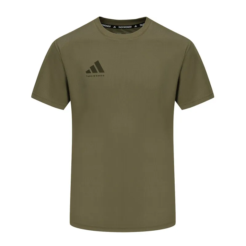 Adidas T Shirt Unisex Olive Green