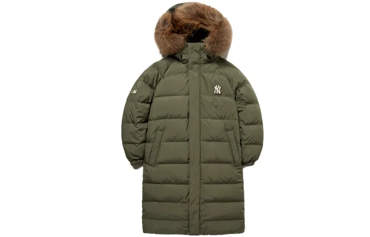 MLB Basic Logo Down Jackets Unisex Green Moderate Other