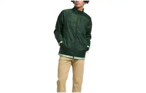 THE NORTH FACE Jackets Men's Green Stand Collar Moderate Other