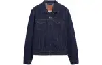 Levis Year Of The Dragon Limited Edition Collection Denim Jacket Men's Dark Blue
