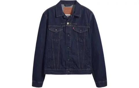 Levi's Year Of The Dragon Limited Edition Collection Denim Jacket Men's Dark Blue