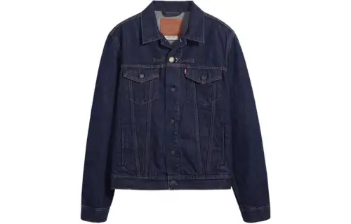 Levis Year Of The Dragon Limited Edition Collection Denim Jacket Men's Dark Blue