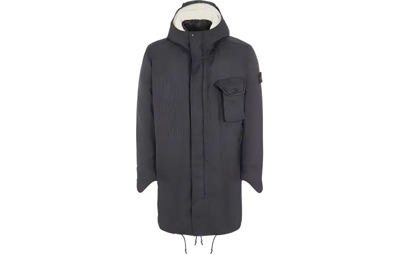 STONE ISLAND FW21 Down Jacket Unisex Gray
