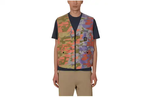 STONE ISLAND Vest Unisex Multicolor