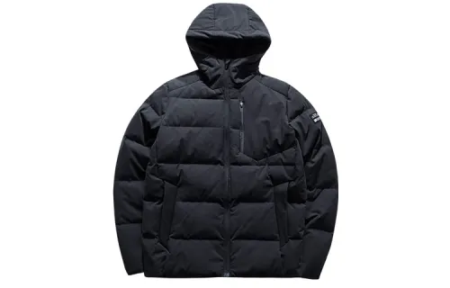 ANTA Variety Training Collection Down Jackets Men's Black Hooded Moderate