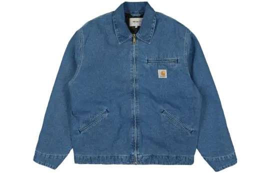 Carhartt WIP Og Detroit Logo patch Denim Jacket