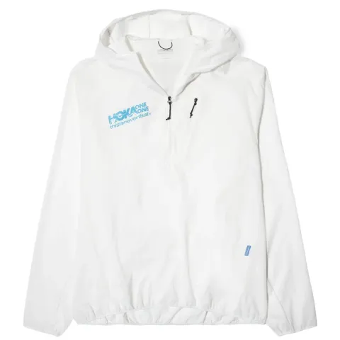 Thisisneverthat X HOKA ONE ONE Wind-Resistant Hooded Pullover 'White'