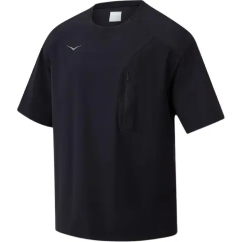 HOKA ONE ONE OUTDOOR TECH WOVEN SS CHN T Shirt Men's Black