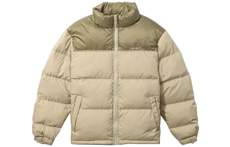 Carhartt WIP Down Jacket Unisex Beige Yellow