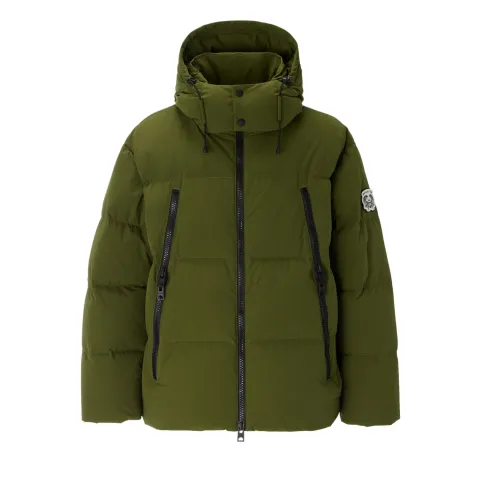 Onitsuka Tiger Down Jacket Unisex Dark Green