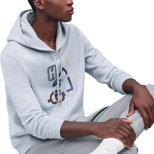 HERMES SS25 Sweatshirt Men's Bru Glacier