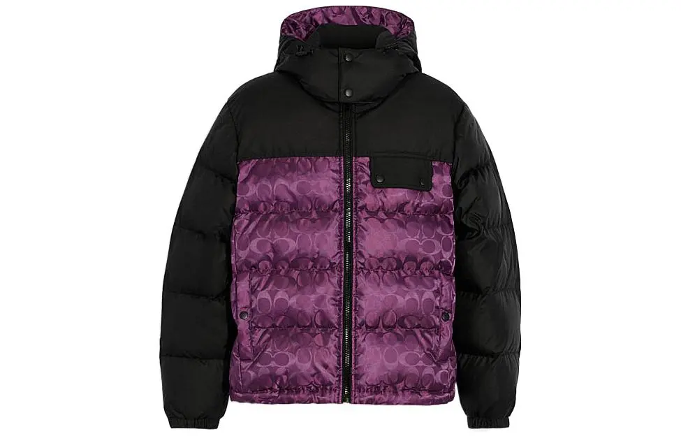 COACH FW22 Down Jacket Men's Purple