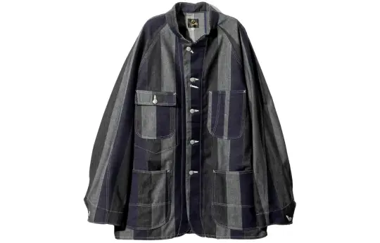 Needles Striped Denim Shirt