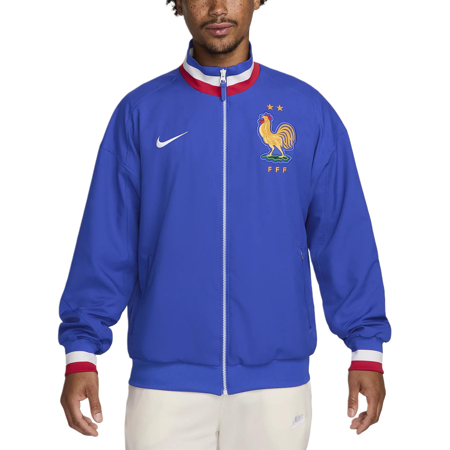 Nike FFF Strike Home Jackets & Coats Men's Bright Blue